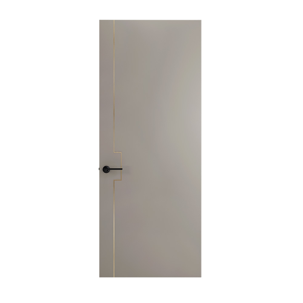 Internal Gray Unfinished modern Door (W-MC994)